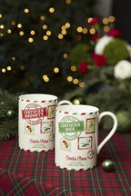 Lenox Holiday Naughty & Nice Porcelain Christmas Mug Set for 2, 16oz - Image 4