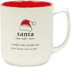 Certified International Christmas Fun Red Sayings 16 oz. Mugs, Set of 6 Assorted Designs - Image 6