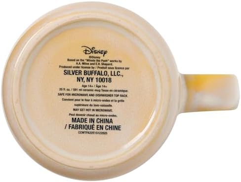 Silver Buffalo Disney Winnie the Pooh Bees, Reactive Glaze Camper Mug, 20oz - Image 5