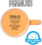 Silver Buffalo Peanuts Mummy Snoopy, Wax Resist Ceramic Pottery Mug, 20oz - Image 4