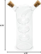 Fox Run 7053 Run Bubble Design Oil and Vinegar Bottle - Image 3