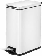Home Zone Living 8 Gallon Slim Kitchen Trash Can by HomeZoneLiving