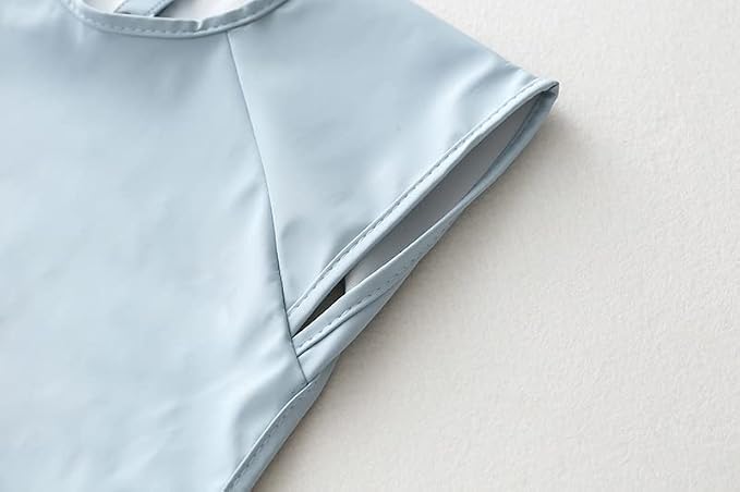 Waterproof Baby Bibs, Infant Toddler Extra Cover Feeding Bib - Image 6