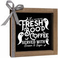 Halloween Coffee Bar Decor Freshly Booed Coffee Sign Table Home by pechpell