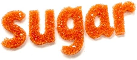 Edible Orange Sanding Sugar Sprinkles 142g/ 5.01oz Edible Sugar Crystals, Baking Cake Decorations Ice Cream Toppings and Cookie Decorating for Wedding Parties Valentines Halloween Christmas - Image 6