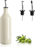 Sweejar Large Ceramic Olive Oil Dispenser Bottle, Opaque Oil Cruet Protects to by Sweejarco1949