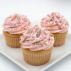 Manvscakes Sprinkles- Edible Cake and Cupcake Sprinkles with Assorted Shapes and Sizes for Parties, Metallic Sprinkle Mix for Cookies, Ice Cream, Cake and Cupcake Decorating, 4 oz (Pink Princess) - Image 4