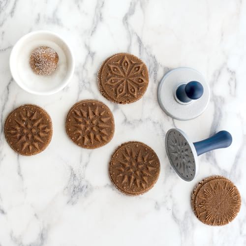 Nordic Ware Starry Night Cookie Stamps (Set of 3), Sturdy Cast Aluminium Cookie Stamp Set, Cookie Press Set Made in the USA, Sturdy and Durable Biscuit Maker Press Set - Image 2