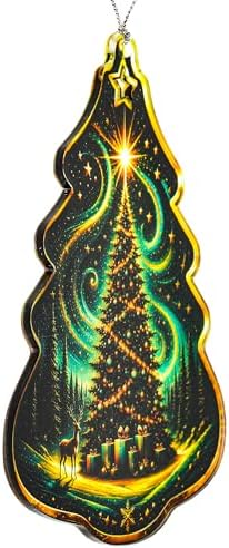 Christmas Decorations - Christmas Ornaments - 250 Anniversary USA Merchandise - Christmas Ornament 2026 - Stocking Stuffers - Gifts for Family Coworker car Hanging Accessories (Christmastree) - Image 4