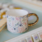 Sweet Water Decor Mahjong Coffee Mug, 14oz Fine Bone China Cup - Image 2