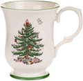 Spode Christmas Tree Romantic-Shaped Footed Mug – 12 Oz by Spode