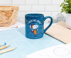 Silver Buffalo Peanuts Snoopy I Need My Space, Ceramic Mug, 14oz - Image 6
