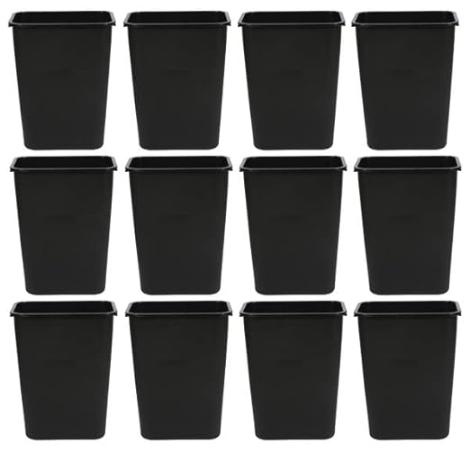 Kleen Commercial Soft-Sided Wastebasket 41qt by Unknown