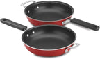 Cuisinart FP2-24R 10-Inch Nonstick Set Frittata Non-Stick Sauce Pan - Image 3