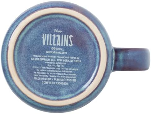 Silver Buffalo Disney Villains Ursula Reactive Glaze Camper Mug, 20oz - Image 4