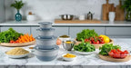 Mixing Bowls with Lids, 8-Piece Airtight Leak-Proof Nesting BPA-Free Bowl Set - Image 8