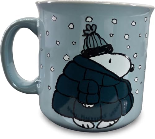 Silver Buffalo Peanuts Snoopy Pearlescent Ceramic Camper Mug, 20oz - Image 3