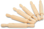 Wooden Mini Rolling Pin, 5 Inches Long, Crafting and Imaginative Play, by by Woodpeckers