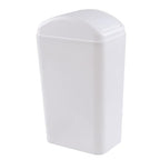 Plastic Waste Bin with Swing Lid, 14 Liter Garbage Can, 1 Pack - Image 7