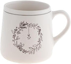 Karma Gifts, Winter White Mug, Wreath, 18 OZ by KarmaGifts