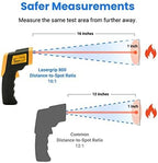 Etekcity Infrared Thermometer Temperature Gun 800, -58℉ to 1382℉ - Image 2
