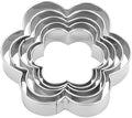 MrCookie Flower Cookie Cutters Stainless Steel.,5-Pack–2.05"-3.74" by MrCookie