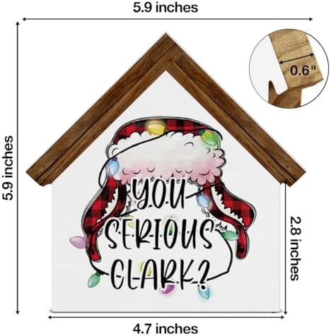 Christmas Vacation Gifts, Funny Christmas Decorations, You Serious Clark - Image 2