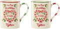 Lenox Holiday Our First Christmas Together Christmas Mug Set for 2, 16oz by Lenox
