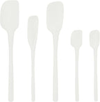 Tovolo Flex Core 5 Piece Silicone Spatula Set Heat Resistant All Silicone by Tovolo