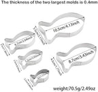 MrCookie Goldfish/Fish Cookie Cutters,Thickened Stainless Steel. - Image 4