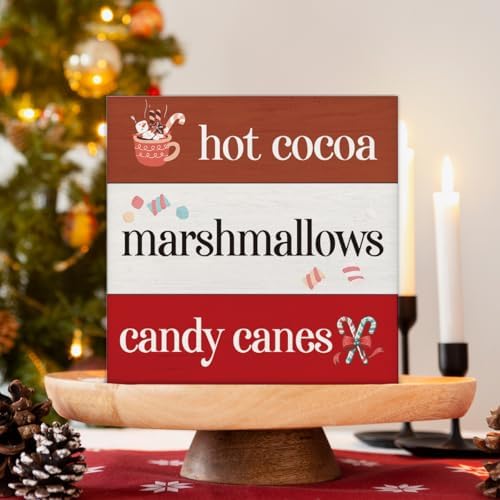 Hot Cocoa Bar Winter Decorations Indoor - Christmas Decor - Image 3
