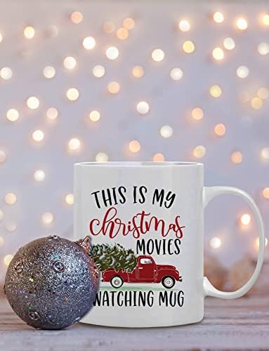 BLUE RIBBON Christmas Gifts, This is My Christmas Movies Watching Mug, in Decorative Box - Image 5