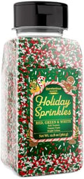 Unpretentious, Sprinkles: Holiday Jimmies, 12 Oz by Unpretentious