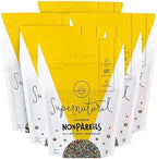 Supernatural Rainbow Nonpareils, Dye-Free, Made by Moms, 16oz, Pack of 6 by Supernatural