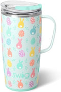 Swig Life 22oz Insulated Travel Mug with Handle & Lid, Egg Hunt by SwigLife
