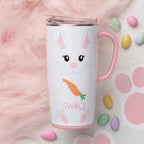 Swig Life 22oz Insulated Travel Mug with Handle & Lid, Easter Bunny - Image 3