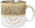 Silver Buffalo Gilmore Girls Logo Reactive Glaze Ceramic Camper Mug, 20oz by SilverBuffalo