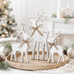 Christmas Decorations Indoor, 3pcs Christmas Reindeer Home Decor - Image 2