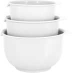 Glad Mixing Bowls with Pour Spout, BPA Free, Dishwasher Safe Plastic | Kitchen by GladTrashFoodStorage