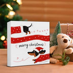 Dachshund Christmas Decor, Merry Christmas Weiner Dog Decorations - Image 5