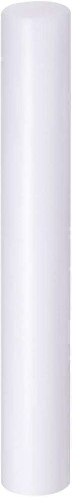HARFINGTON Acrylic Clay Roller 7.28 Inch x 1 Inch Solid Non-Stick Plastic Round by HARFINGTON