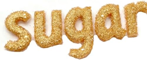 Edible Gold Sanding Sugar Sprinkles 142g/ 5.01oz Sugar Crystals for Cake Decorating Candy Baking Decorations Ice Cream Toppings and Cupcake Decorating for Valentines Halloween Christmas - Image 7