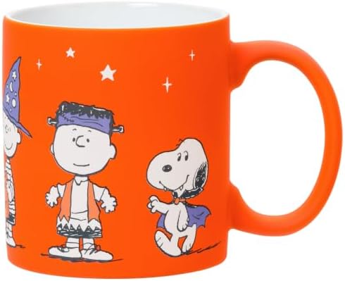 Silver Buffalo Peanuts Halloween Trick or Treat Snoopy, Ceramic Mug, 20oz by SilverBuffalo