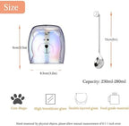 Binoster Cute Mugs Double Wall Glass Coffee Glass Cup Kawaii Bear Tea Milk Cup Funny Mug Animal Mug Aesthetic Cup for Office and Personal Birthday Gift (Colorful Bear) - Image 6