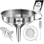 Stainless Steel Funnel, Walfos Kitchen Funnel - Image 4