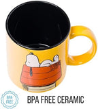 Silver Buffalo Peanuts Halloween Snoopy Trick or Treat, Ceramic Mug, 20oz - Image 6