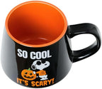 Silver Buffalo Peanuts Snoopy Scary Cool, Pottery Mug, 18oz - Image 3