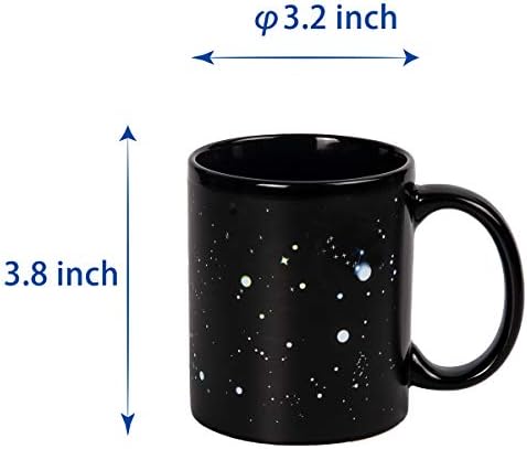 Kmiles Heat Changing Constellation Mug - Colour Changing Magical Coffee Tea Cup, 12 Ounce - Novelty Xmas Funny Gifts - Image 3