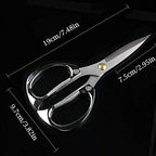 Multi-purpose Kitchen Shears Scissors, Heavy Duty Stainless Steel Scissors - Image 4