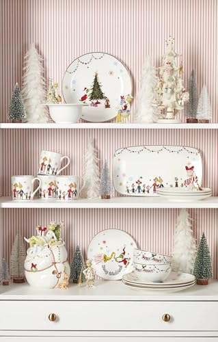 Lenox Merry Grinchmas Porcelain Christmas Dinner Plate Set for 4 - Image 4